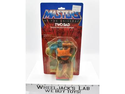 Two Bad NEW SEALED 1983 He-Man MOTU Masters of the Universe Mattel Figure