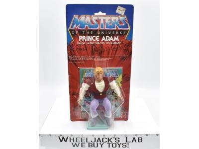 Prince Adam NEW SEALED 1983 He-Man MOTU Masters of the Universe Mattel Figure
