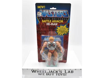 Battle Armor He-Man NEW SEALED 1983 He-Man MOTU Masters of the Universe Mattel