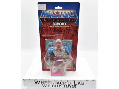 Roboto NEW SEALED 1984 He-Man MOTU Masters of the Universe Mattel Action Figure