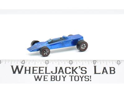 Lotus Turbine Blue 1969 Redline Hot Wheels Mattel Vintage RL
