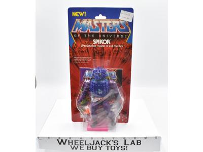 Spikor NEW SEALED 1984 He-Man MOTU Masters of the Universe Mattel Action Figure