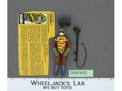 Tripwire V3 Tiger Force 100% Complete 1988 G.I. Joe Hasbro Vintage Action Figure