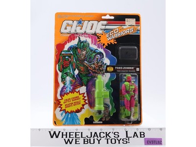 Toxo Zombie GI Joe Eco Warriors 1991 Hasbro Action Figure MOSC SEALED NEW