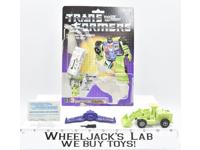Scrapper Constructicon CARDBACK W/ BUBBLE Vintage 1984 G1 Transformers
