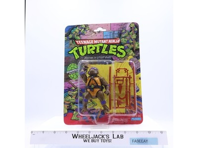 Donatello 10 Back Teenage Mutant Ninja Turtles TMNT 1988 Playmates Vintage MOSC