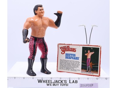 Brutus The Barber Beefcake 1984 WWF LJN Titan Sports 8" Wrestling Superstars
