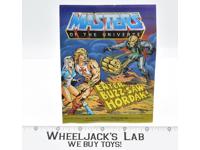 Enter Buzz-Saw Hordak Mini Comic He-Man Masters of the Universe Mattel MOTU 1986