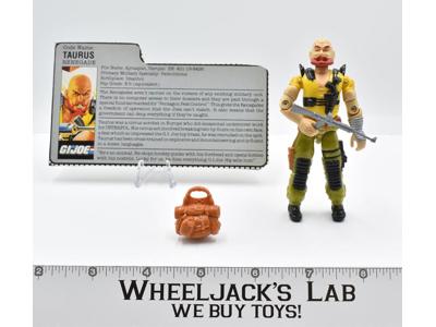 Taurus V1 100% Complete GI Joe 1987 Hasbro Action Figure Vintage