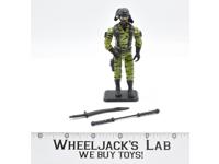 Nunchuk 100% Complete GI Joe 1992 Hasbro Action Figure Vintage