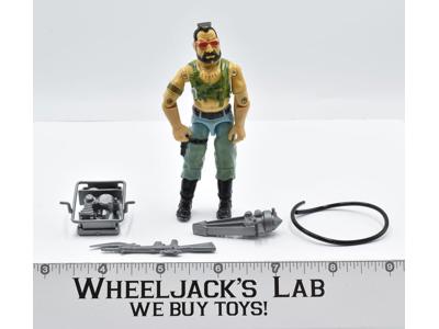 Ripper Dreadnok v1 100% Complete GI Joe 1985 Hasbro Action Figure Vintage