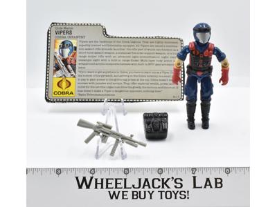 Tele-Viper Cobra Communications1989 Complete GI Joe Hasbro Action Figure