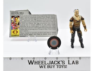 Crystal Ball Cobra Hypnotist 100% Complete GI Joe 1987 Hasbro