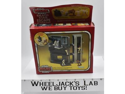 Death Star Escape Playset W/Box Micro Collection Vintage Star Wars 1982