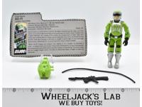 SCI-FI Laser Trooper V1 100% Complete GI Joe 1986 Hasbro Action Figure Vintage