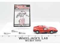 Overdrive ~ 100% Complete 1985 Vintage G1 Transformers Action Figure W MANUAL