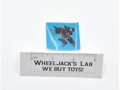 Blitzwing Reflector Hologram Vintage 1985 G1 Transformers Cookie Crisp