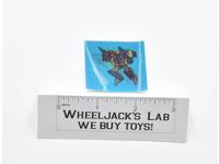 Blitzwing Reflector Hologram Vintage 1985 G1 Transformers Cookie Crisp