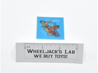 Perceptor Reflector Hologram Vintage 1985 G1 Transformers Cookie Crisp