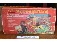 McDonaldland Set W Figures Ronald McDonald Remco Playset 1976