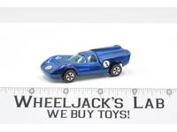 Lola GT70 Blue 1969 Redline Hot Wheels Mattel Vintage RL