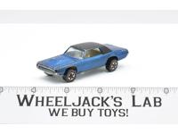 Custom T-Bird Blue 1968 Redline Hot Wheels Mattel Vintage Redline RL