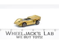 McLaren M6A Gold 1969 Redline Hot Wheels Mattel Vintage RL