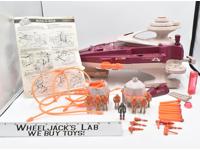 Man-O-War Air Raiders 100% Complete 1987 Hasbro Action Figure Playset W/Manual