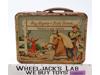 Roy Rogers & Dale Evans Double R Bar Ranch RED Metal Lunch Box NO Thermos 1950's