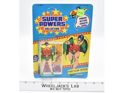 Robin NEW MOSC Super Powers 1985 Kenner Action Figure Vintage