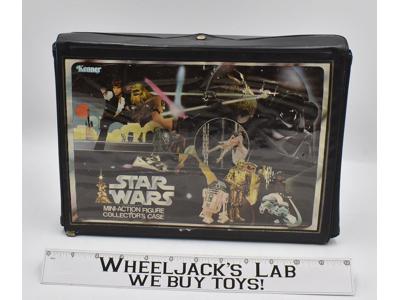 Vinyl Mini Action Figure Collector's Case W/2 Trays #1 Star Wars ESB 1977 Kenner