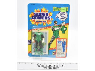 Green Lantern NEW MOSC Super Powers 1985 Kenner Action Figure Vintage
