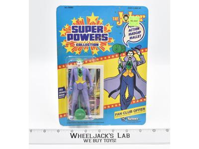 Joker NEW MOSC Super Powers 1985 Kenner Action Figure Vintage