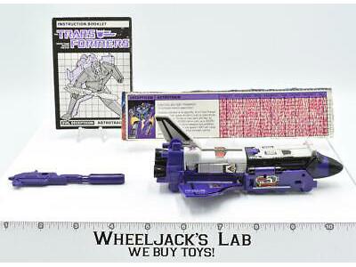 Astrotrain ~ 100% Complete 1985 Hasbro G1 Transformers Action Figure WITH PAPERS
