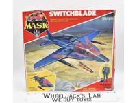 Switchblade Miles Mayhem 100% Complete w Box Vehicle MASK 1985 Kenner Vintage