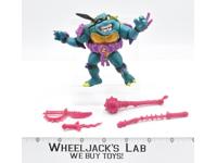 Slash PURPLE BELT 100% Complete 1990 TMNT Teenage Mutant Ninja Turtle Playmates