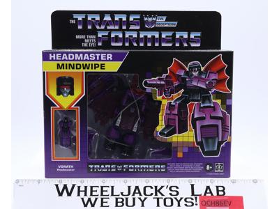 Mindwipe Headmaster Transformers G1 Reissue2020 Hasbro Action Figure NEW SEALED