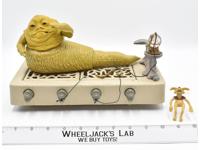 Jabba's Throne Room Action Figure Playset W/Special Crumb 1983 ROTJ Star Wars