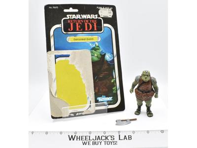 Gamorrean Guard 100% Complete 65 Back Star Wars Vintage Kenner 1983 NO REPRO