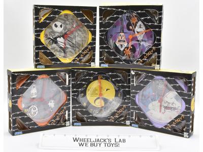 Nightmare Before Christmas Clock Set of 5 1997 MISB SEGA China