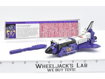 Astrotrain ~ 100% Complete 1985 Hasbro G1 Transformers Action Figure WITH TECH