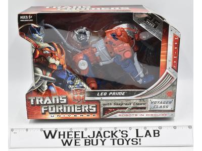 Leo Prime Voyager NEW MISB Universe 2008 25th Transformers Action Figure