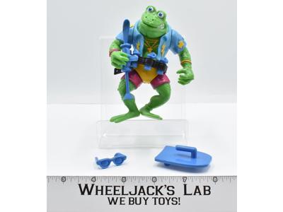 Genghis Frog 100% Complete 1989 TMNT Teenage Mutant Ninja Turtle Playmates
