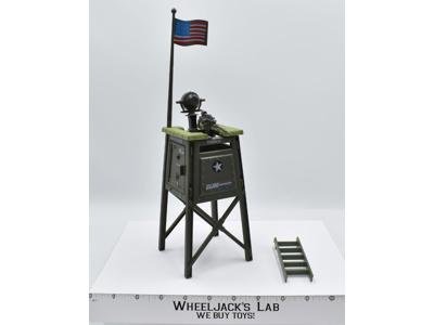 Watch Tower Battle Station Playset 100% Complete 1984 GI Joe Cobra ARAH Vintage