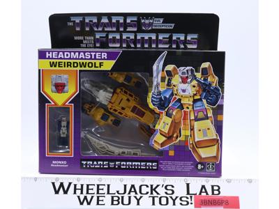Weirdwolf Headmaster Transformers Reissue 2021 Hasbro Action Figure NEW SEALED
