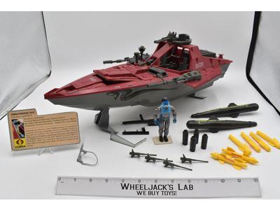 Cobra Moray Hydrofoil GI Joe Cobra 1985 Vintage Action Figure Vehicle Hasbro