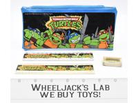 School Pencil Case #2 TMNT Teenage Mutant Ninja Turtles Mirage Studios 1989