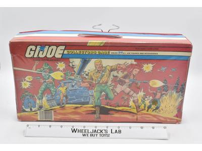 Official Collector Display Carry Storage Brief Case #3 w/Trays GI Joe 1984
