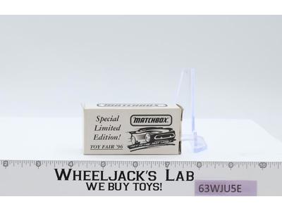 Toyota Supra Turbo Orange/Yellow Toy Fair '96 Matchbox NEW MIB