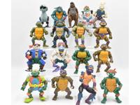 Lot of 17 Teenage Mutant Ninja Turtle Figures TMNT Playmates Vintage